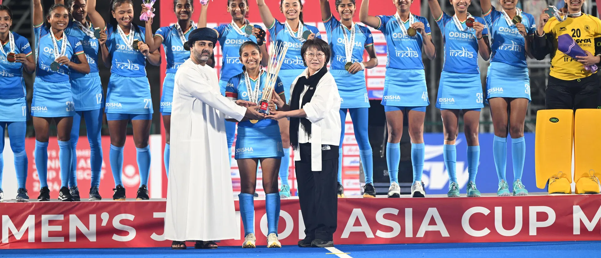 Top scorer Deepika’s incredible performances help India lift the Women’s Junior Asia Cup 2024 title